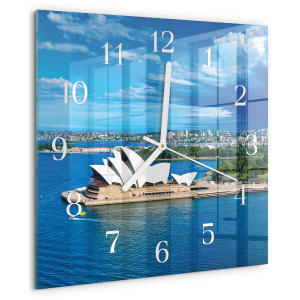 Kwadratowy zegar Opera w Sydney