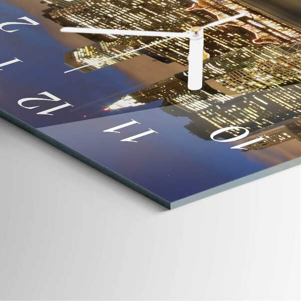 Zegar ścienny kwadratowy Horyzont