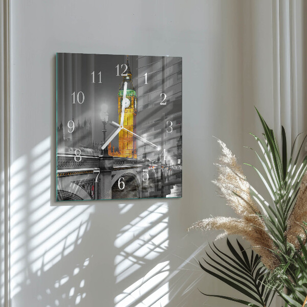 Kwadratowy zegar Big Ben