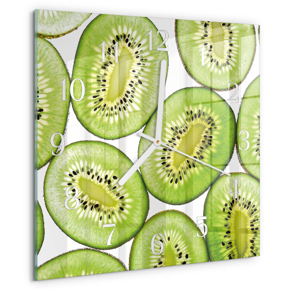 Zegar ścienny kwadratowy Kiwi