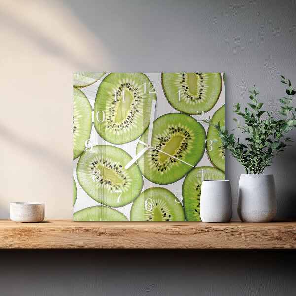 Zegar ścienny kwadratowy Kiwi