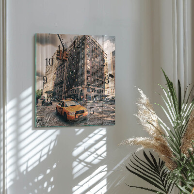 Zegar kwadratowy Taxi