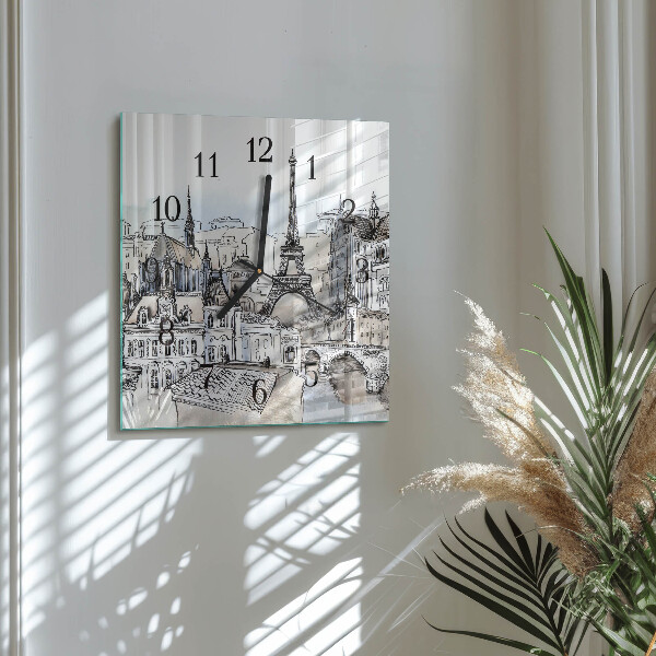 Zegar kwadratowy Pomniki
