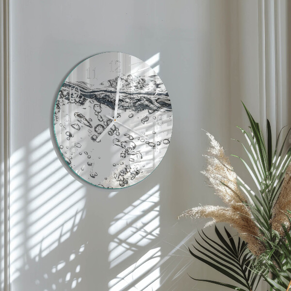 Zegar okrągły Woda