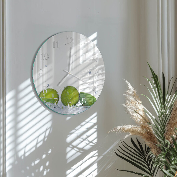 Zegar okrągły Limonki