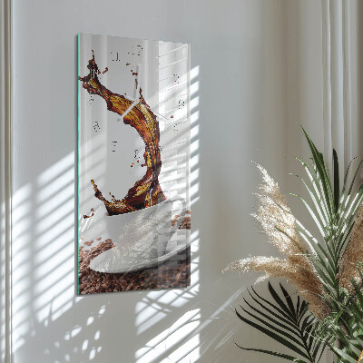 Zegar pionowy Filiżanka Kawy