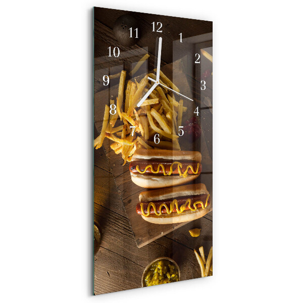 Zegar pionowy Fast Food