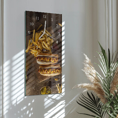 Zegar pionowy Fast Food