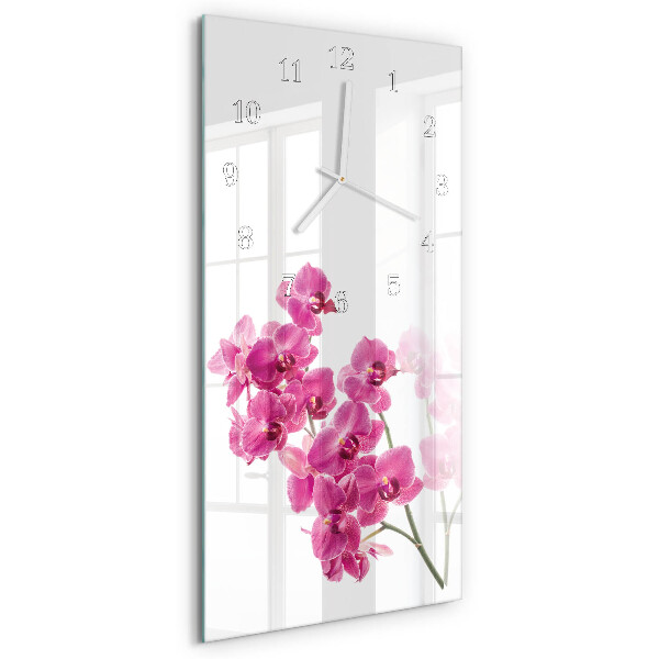 Zegar pionowy Orchidee