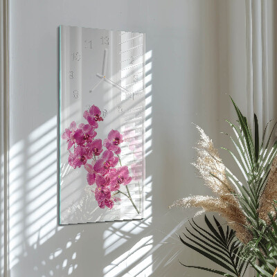 Zegar pionowy Orchidee