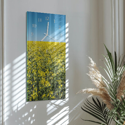 Zegar pionowy Pole Kwiatów