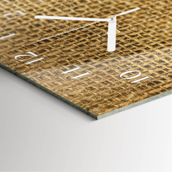 Zegar pionowy Tkanina Tekstylna