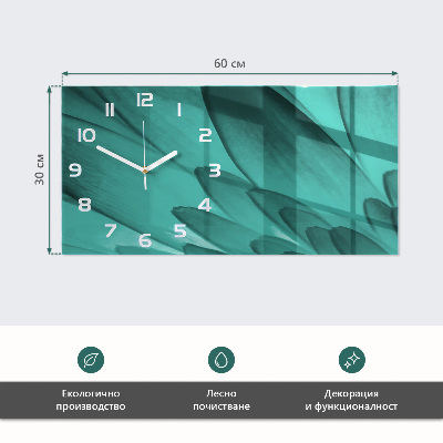 Zegar poziomy Zachód słońca