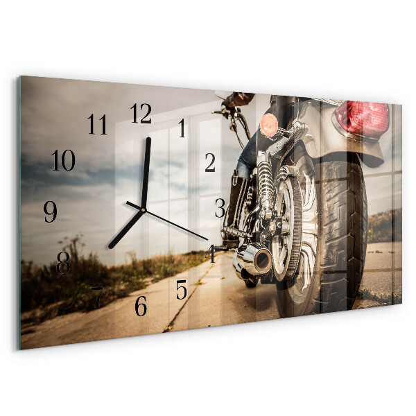 Zegar poziomy Motocykl