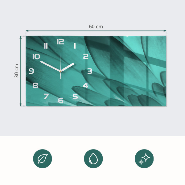 Zegar poziomy Kamień łupkowy