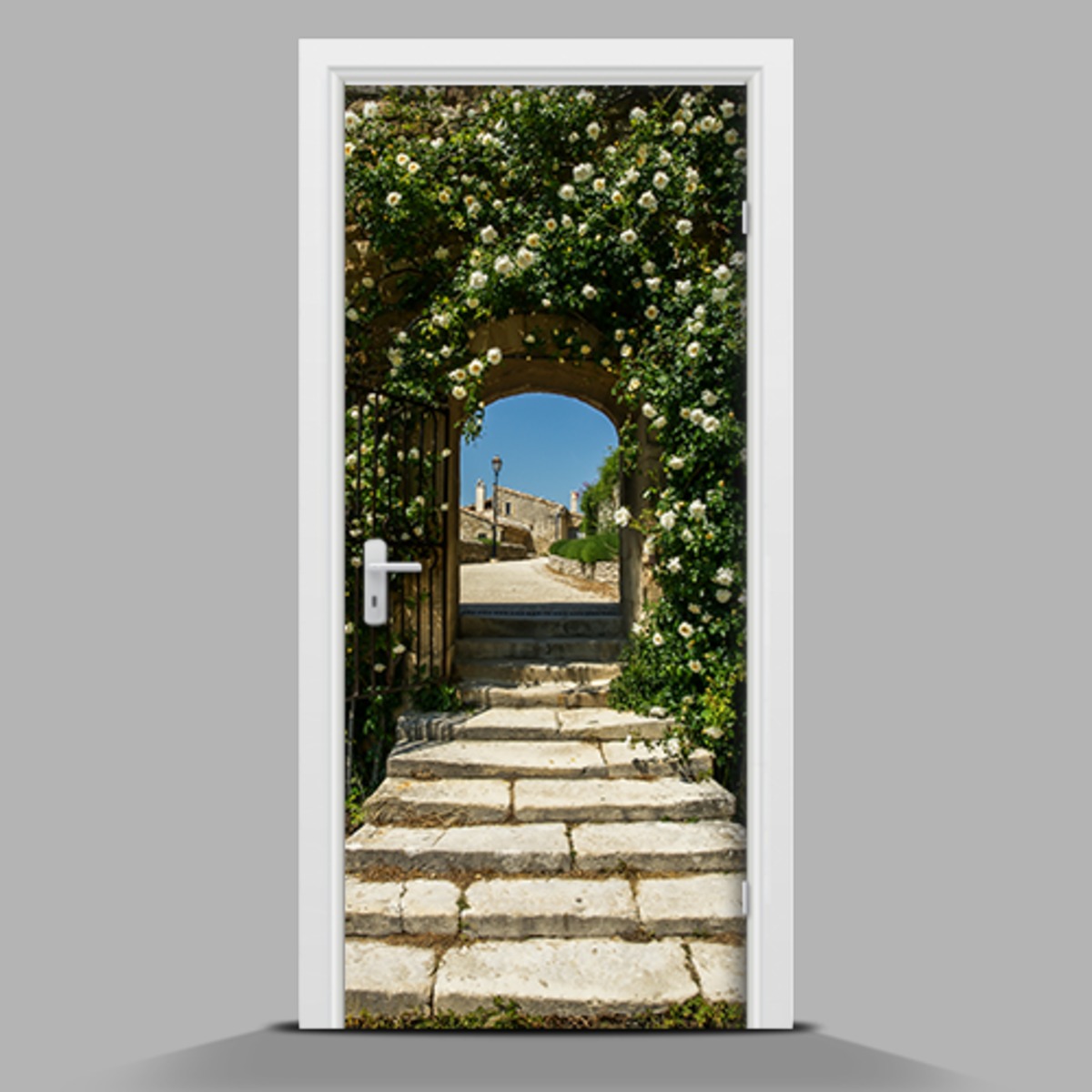 Jak powiększyć swoje wnętrze, czyli fototapety na drzwi do przedpokoju 