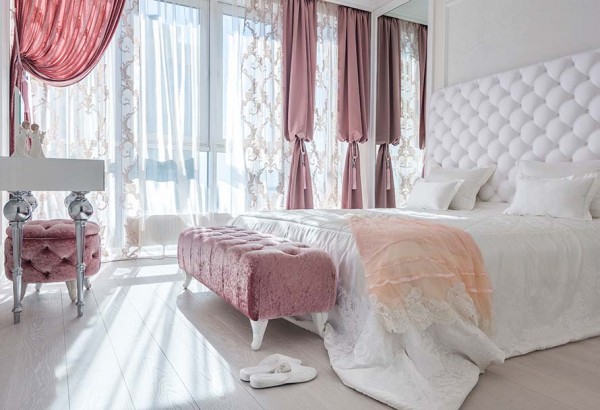 Sypialnia w stylu glamour - sposoby na zaprojektowanie luksusowej przestrzeni