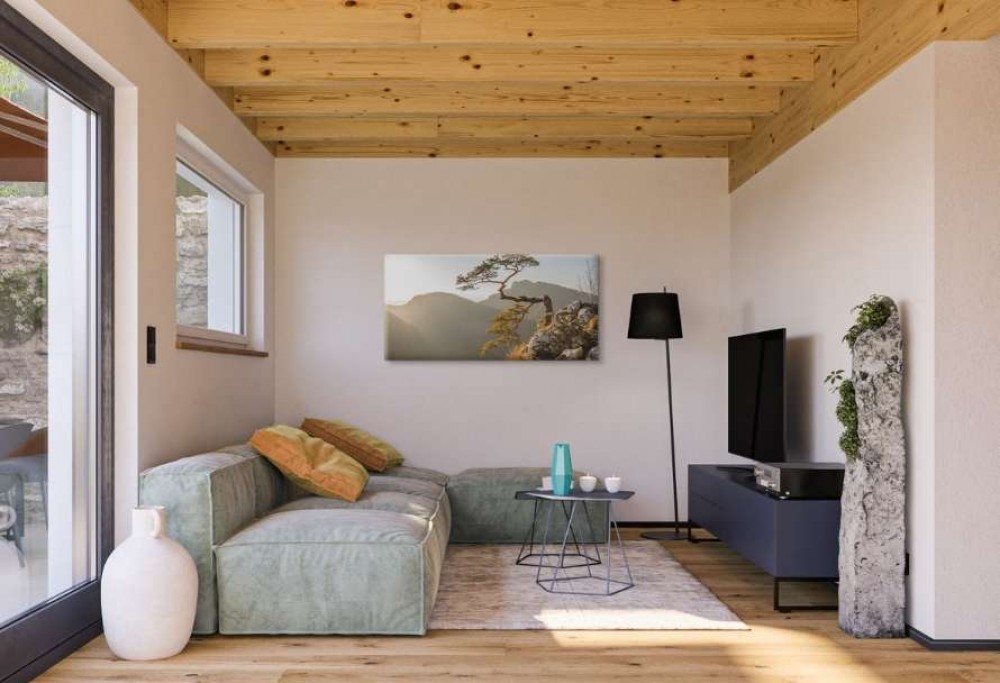 salon w stylu skandynawskim