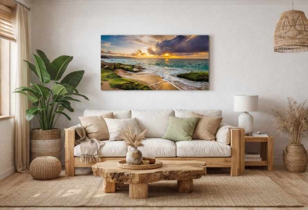 wnętrze w stylu naturalnym