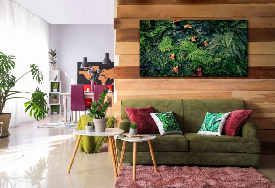 Trendy wnętrzarskie 2022 - stawiamy na przestrzenie inspirowane naturą!